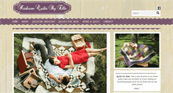 Desktop Screenshot of heirloomquiltsbyelle.com